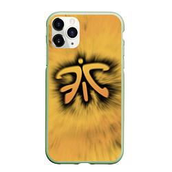 Чехол iPhone 11 Pro матовый Team Fnatic, цвет: 3D-салатовый