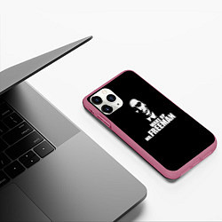 Чехол iPhone 11 Pro матовый Wake up Mr. Freeman, цвет: 3D-малиновый — фото 2