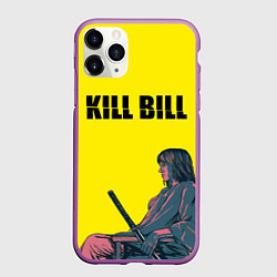 Чехол iPhone 11 Pro матовый Kill Bill, цвет: 3D-фиолетовый