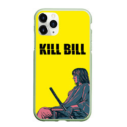 Чехол iPhone 11 Pro матовый Kill Bill, цвет: 3D-салатовый