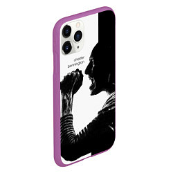 Чехол iPhone 11 Pro матовый Bennington Rock, цвет: 3D-фиолетовый — фото 2