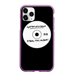 Чехол iPhone 11 Pro матовый SOAD: Steal this album