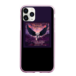 Чехол iPhone 11 Pro матовый Dethklok: Angel, цвет: 3D-розовый