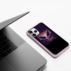 Чехол iPhone 11 Pro матовый Dethklok: Angel, цвет: 3D-розовый — фото 2