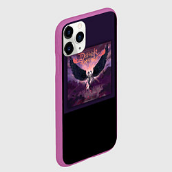Чехол iPhone 11 Pro матовый Dethklok: Angel, цвет: 3D-фиолетовый — фото 2