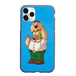 Чехол iPhone 11 Pro матовый Homer Dad