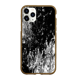 Чехол iPhone 11 Pro матовый GRAY&BLACK