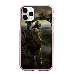 Чехол iPhone 11 Pro матовый STALKER: Call of Pripyat, цвет: 3D-розовый