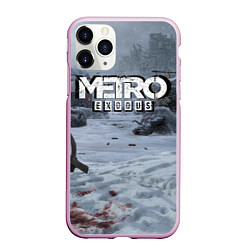 Чехол iPhone 11 Pro матовый Metro Exodus