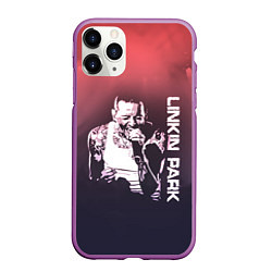 Чехол iPhone 11 Pro матовый Linkin Park Честер