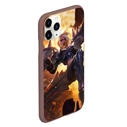 Чехол iPhone 11 Pro матовый Angel, цвет: 3D-коричневый — фото 2