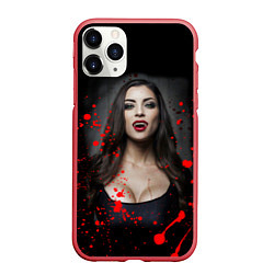 Чехол iPhone 11 Pro матовый Вампирша