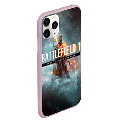 Чехол iPhone 11 Pro матовый Battlefield: In the name, цвет: 3D-розовый — фото 2