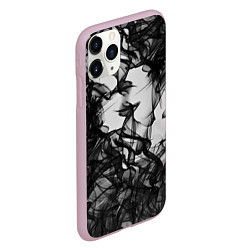 Чехол iPhone 11 Pro матовый Smoke, цвет: 3D-розовый — фото 2