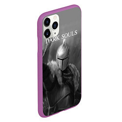 Чехол iPhone 11 Pro матовый Dark Souls, цвет: 3D-фиолетовый — фото 2