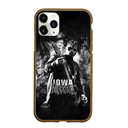 Чехол iPhone 11 Pro матовый Slipknot: Iowa, цвет: 3D-коричневый