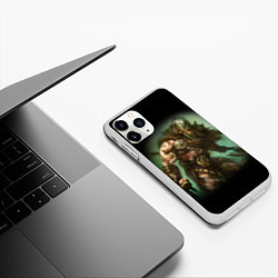 Чехол iPhone 11 Pro матовый Magic: The Gathering, цвет: 3D-белый — фото 2