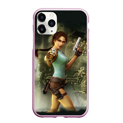 Чехол iPhone 11 Pro матовый TOMB RAIDER