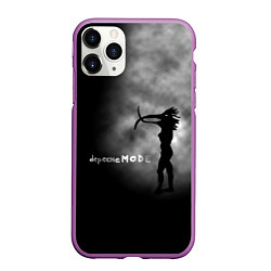 Чехол iPhone 11 Pro матовый Depeche Mode, цвет: 3D-фиолетовый