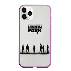 Чехол iPhone 11 Pro матовый Группа Linkin Park