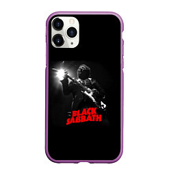 Чехол iPhone 11 Pro матовый Black Sabbath, цвет: 3D-фиолетовый