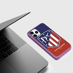 Чехол iPhone 11 Pro матовый Atletico Madrid FC 1903, цвет: 3D-фиолетовый — фото 2