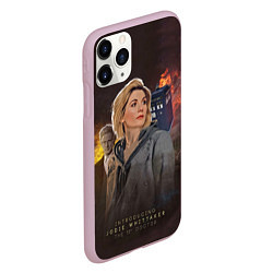 Чехол iPhone 11 Pro матовый Jodie Whittaker, цвет: 3D-розовый — фото 2