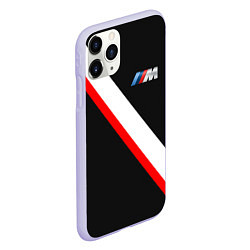 Чехол iPhone 11 Pro матовый Бмв Bmw 2018 Line Collection, цвет: 3D-светло-сиреневый — фото 2