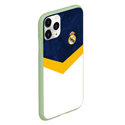 Чехол iPhone 11 Pro матовый Real Madrid FC: Sport, цвет: 3D-салатовый — фото 2