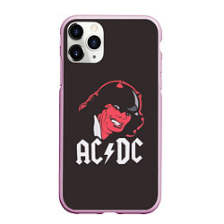 Чехол iPhone 11 Pro матовый AC/DC Devil