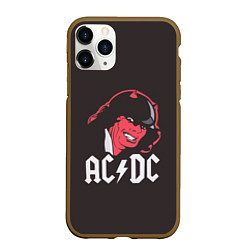 Чехол iPhone 11 Pro матовый AC/DC Devil