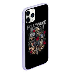 Чехол iPhone 11 Pro матовый Day of the Dead, HU, цвет: 3D-светло-сиреневый — фото 2