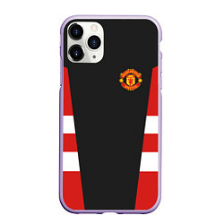 Чехол iPhone 11 Pro матовый Man UTD FC: Vintage 2018