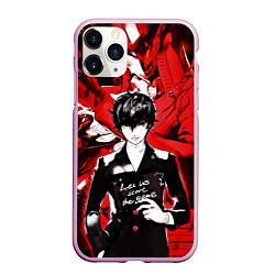 Чехол iPhone 11 Pro матовый Persona 5