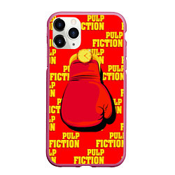 Чехол iPhone 11 Pro матовый Pulp Fiction: Boxing glove