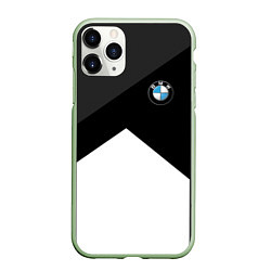 Чехол iPhone 11 Pro матовый BMW 2018 SportWear 3, цвет: 3D-салатовый
