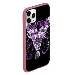 Чехол iPhone 11 Pro матовый Deep Purple: Greatest Hits, цвет: 3D-малиновый — фото 2