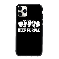 Чехол iPhone 11 Pro матовый Deep Purple