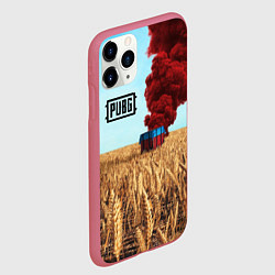 Чехол iPhone 11 Pro матовый PUBG Box, цвет: 3D-малиновый — фото 2