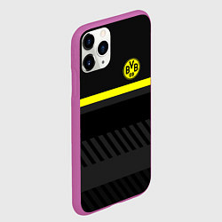 Чехол iPhone 11 Pro матовый FC Borussia 2018 Original #3, цвет: 3D-фиолетовый — фото 2