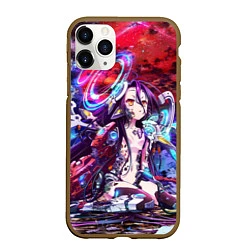 Чехол iPhone 11 Pro матовый No Game No Life Zero, цвет: 3D-коричневый