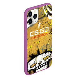 Чехол iPhone 11 Pro матовый Cs:go - Chatterbox 2022 Щелкунчик, цвет: 3D-фиолетовый — фото 2