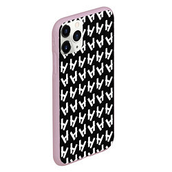 Чехол iPhone 11 Pro матовый 21 Pilots: White Pattern, цвет: 3D-розовый — фото 2