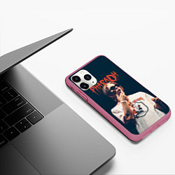 Чехол iPhone 11 Pro матовый Pharaoh, цвет: 3D-малиновый — фото 2