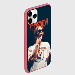 Чехол iPhone 11 Pro матовый Pharaoh, цвет: 3D-малиновый — фото 2