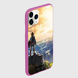 Чехол iPhone 11 Pro матовый Knight Link, цвет: 3D-фиолетовый — фото 2