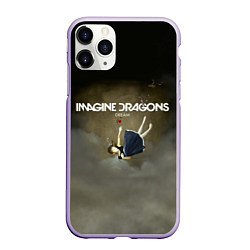 Чехол iPhone 11 Pro матовый Imagine Dragons: Dream, цвет: 3D-светло-сиреневый