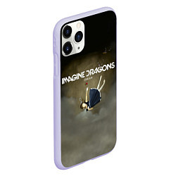 Чехол iPhone 11 Pro матовый Imagine Dragons: Dream, цвет: 3D-светло-сиреневый — фото 2