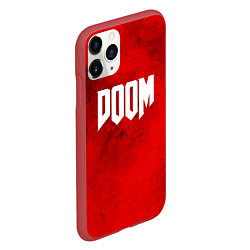 Чехол iPhone 11 Pro матовый DOOM: Marsian Blood, цвет: 3D-красный — фото 2