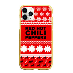 Чехол iPhone 11 Pro матовый RHCP: New Year